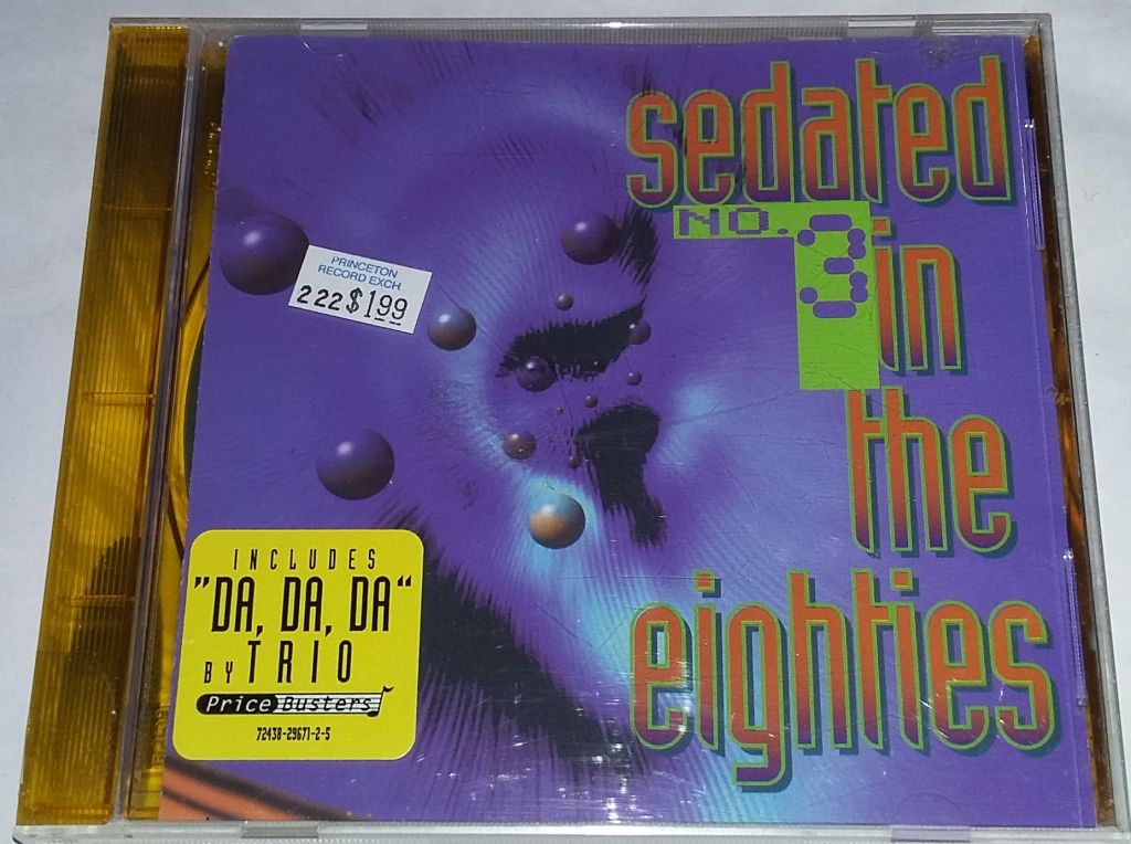 VARIOUS Sedated In The Eighties No. 3 CD US - фото фото фото 0
