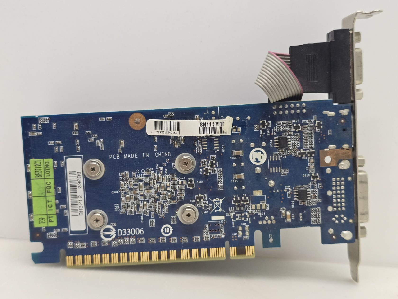 Відеокарта Gigabyte GeForce GT 430 1GB  (128 Bit,HDMI,PCI-Ex,Б/у) - фото фото фото 3