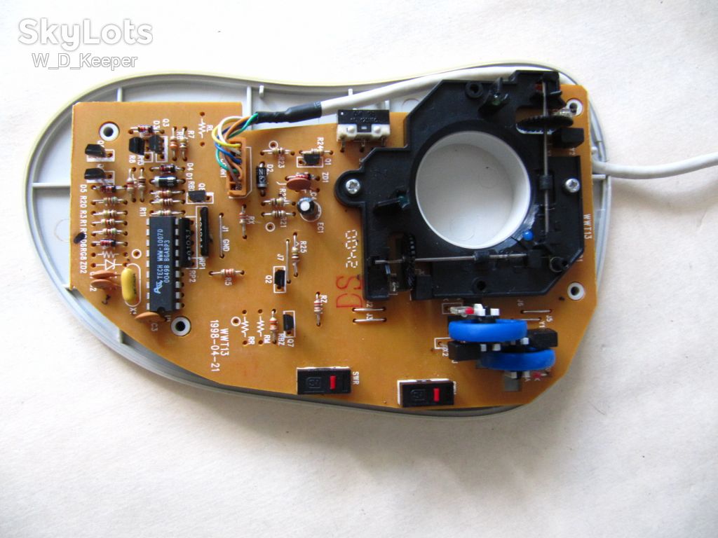 Трекбол A4Tech WWT-13 Scroll-4D Trackball ps/2 робочий 1998-2000роки - фото фото фото 8