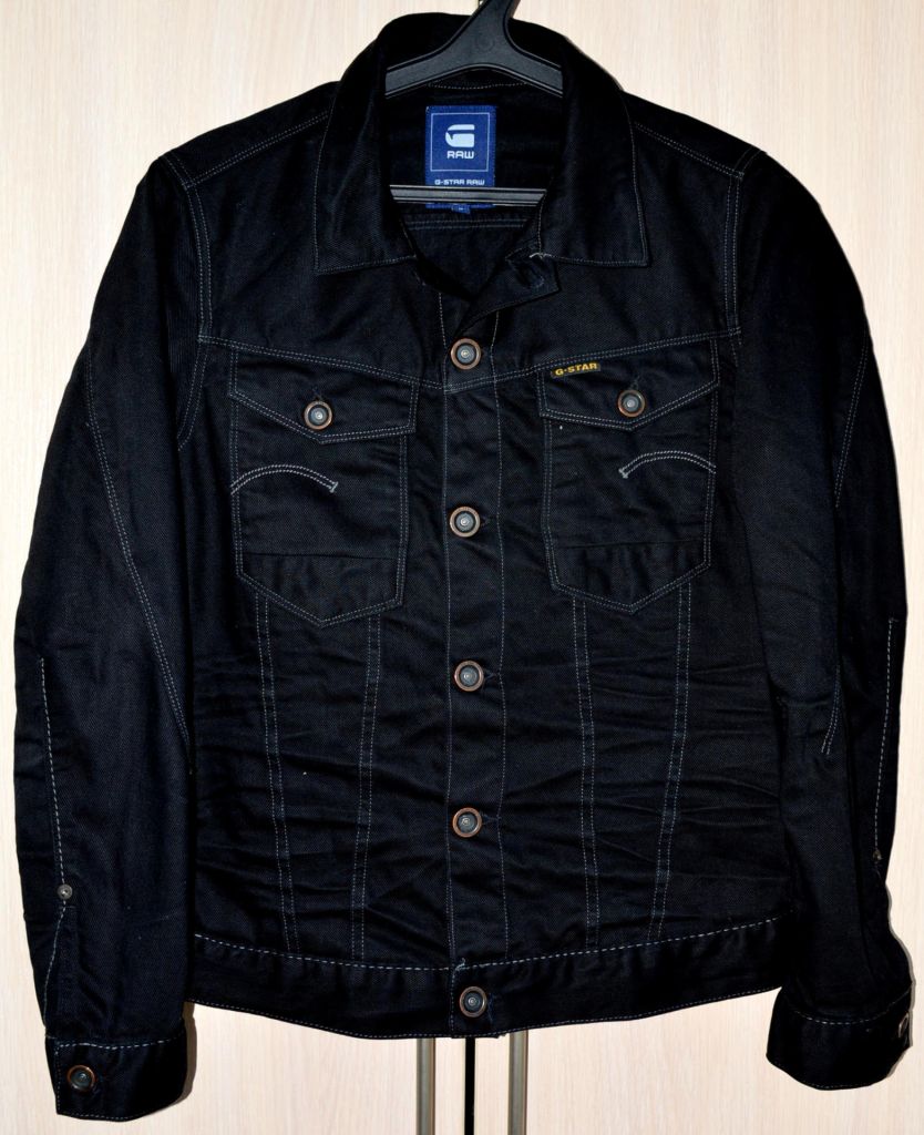 Куртка G-STAR RAW джинсова original M сток Y14-H4-6 - фото фото фото 0
