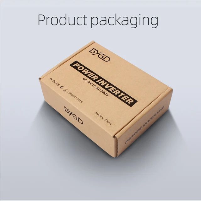 Автомобильный инвертор BYGD 12V/220V/300W - фото фото фото 3