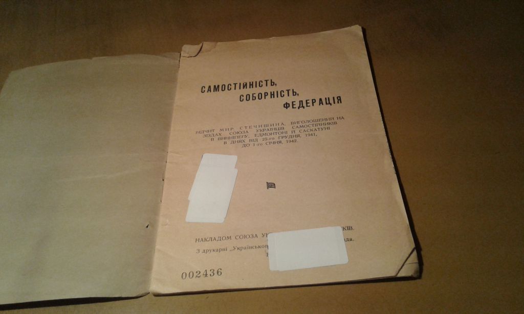 Стечишин Мир. Самостійнісь, соборність, федерація - фото фото фото 2