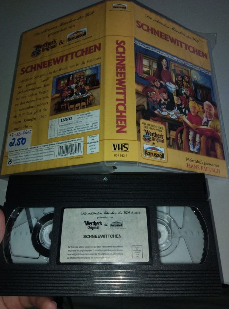 ВІДЕОКАСЕТИ VHS Оригінал Німеччина / Disney / Казки німецькою мовою   (3 шт.) - фото фото фото 7