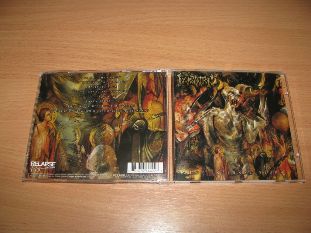 INCANTATION ‎– The Infernal Storm  (2000 Relapse 1st press,USA) - фото фото фото 0