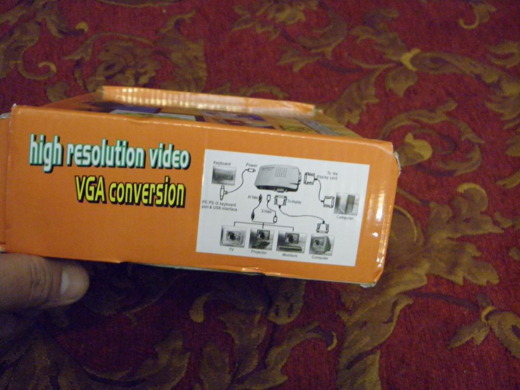 Конвертор конвертер транскодер Video VGA DSub S-video BNC - фото фото фото 3