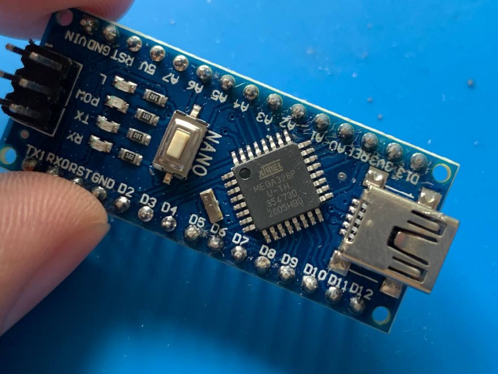 Arduino Nano V 3.0  (Микроконтроллер нано) разъем Mini USB ATMEGA328P - фото фото фото 1
