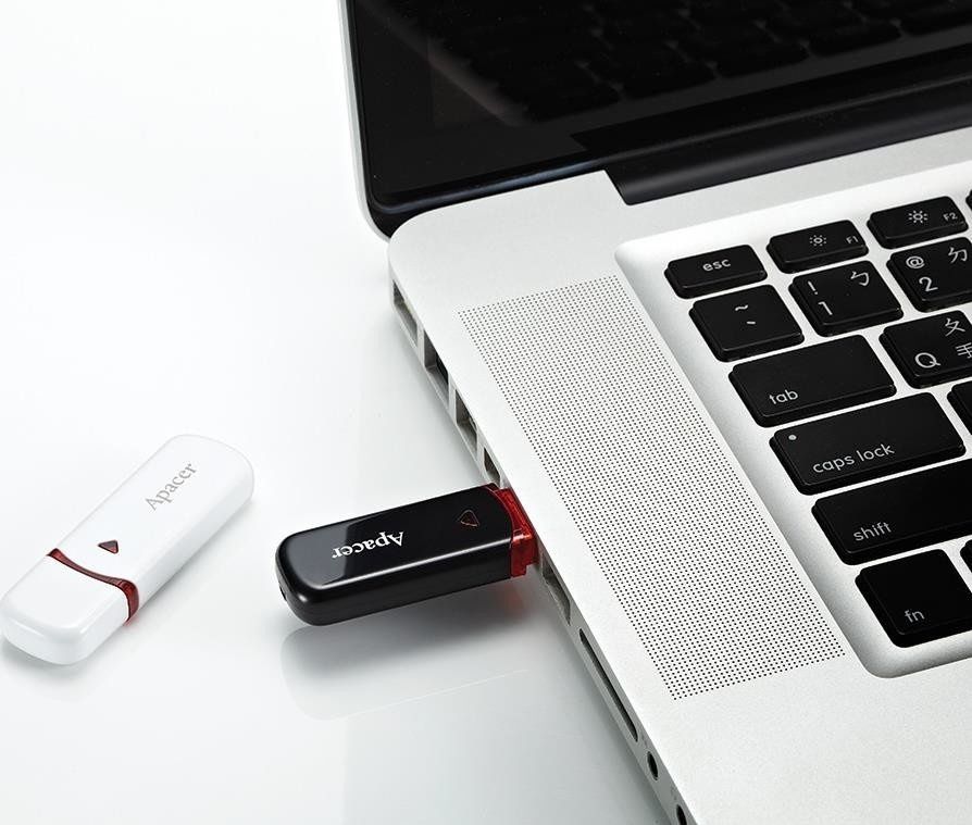 Накопитель USB 2.0 Apacer AH333 64GB White - фото фото фото 3