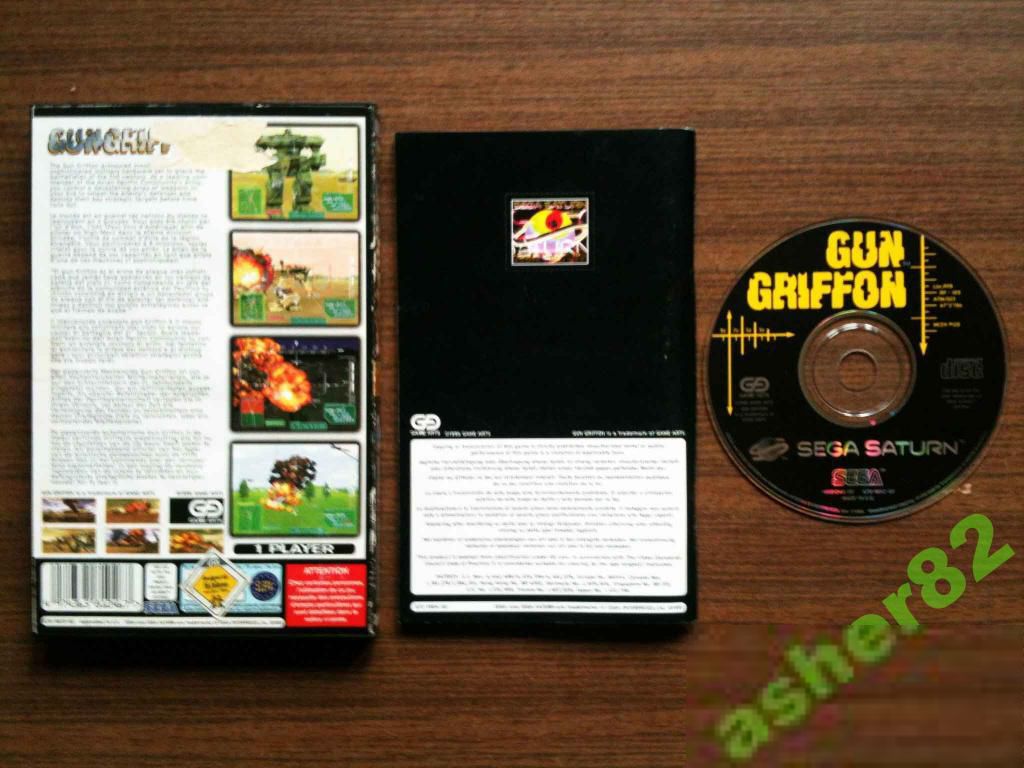 Игра на Sega Saturn "Gun Griffon"       (PAL) - фото фото фото 1