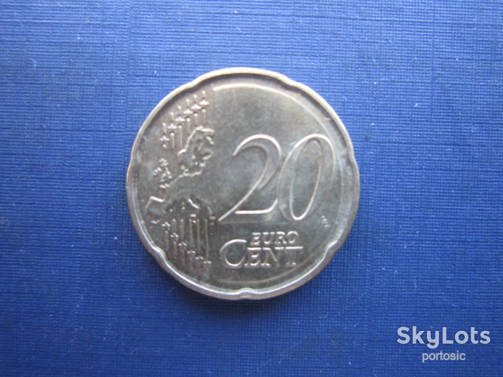 Монета 20 євроцентів Німеччина 2018 F - фото фото фото 1