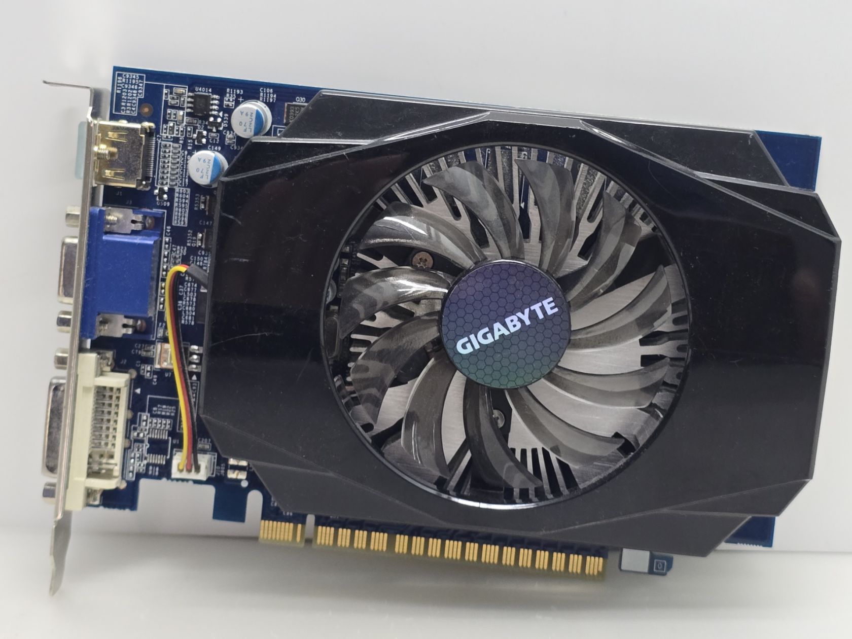 Видеокарта GIGABYTE GeForce GT 630 1GB   (GDDR3,128 Bit,HDMI,PCI-Ex,Б/у) - фото фото фото 0