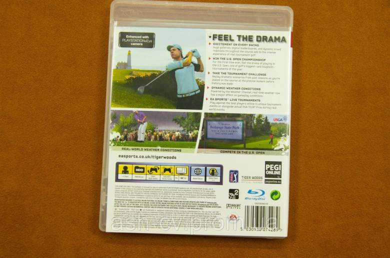 Диск Playstation 3 - Tiger Woods PGA Tour 10 - фото фото фото 5