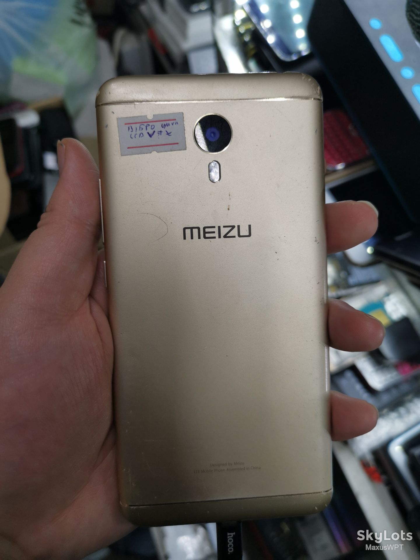 #622 Sklad Meizu M3 Note gold - фото фото фото 1