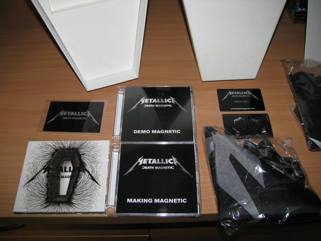 METALLICA - Death Magnetic   (2008 Vertigo COFFIN BOX) - фото фото фото 5