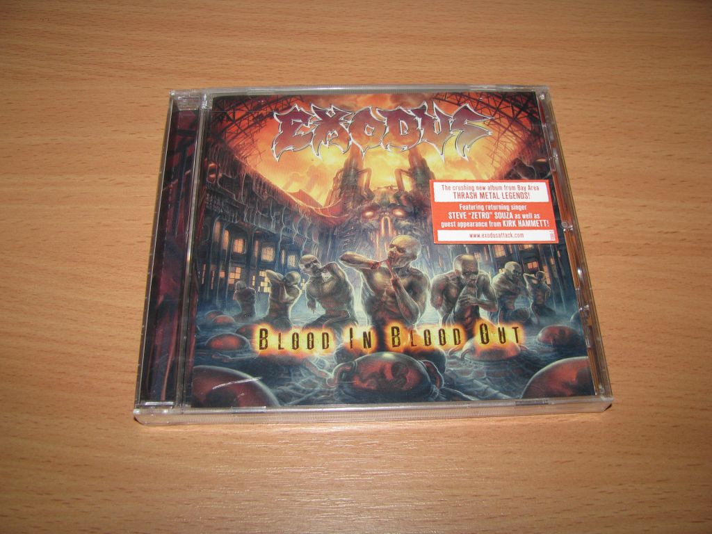 EXODUS - Blood In Blood Out     (2014 Nuclear Blast 1st press,USA) - фото фото фото 0