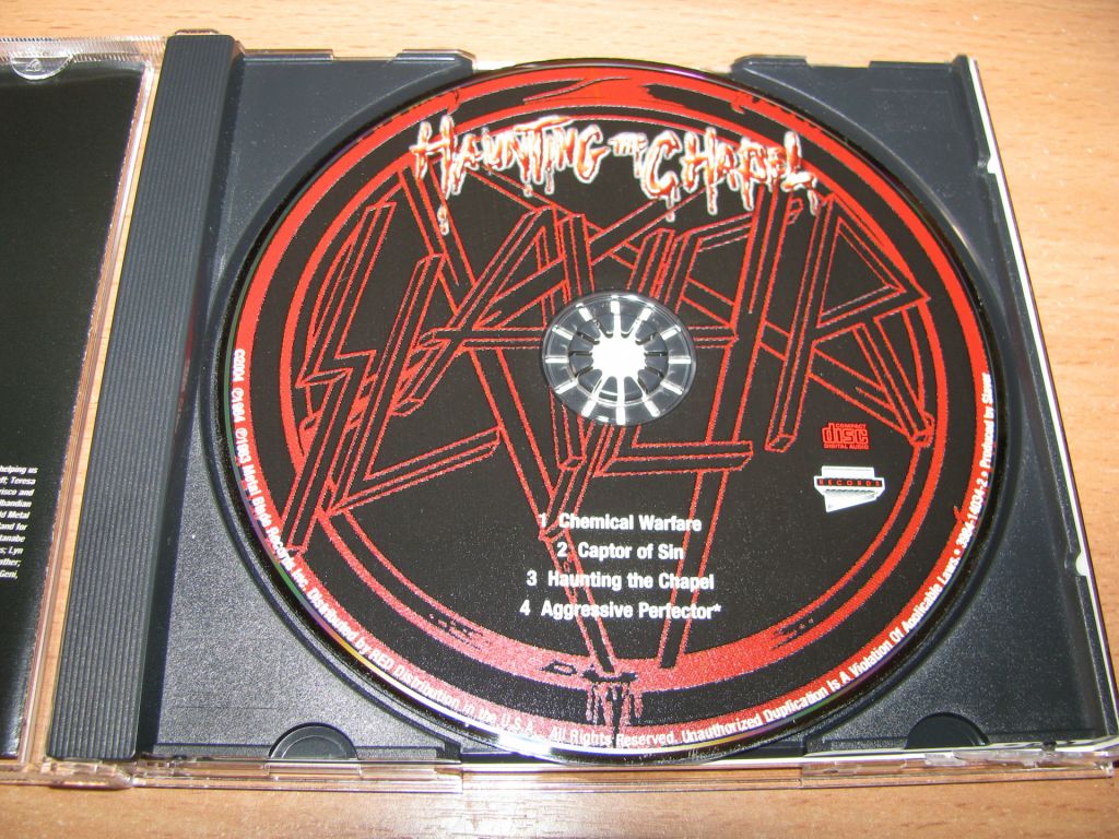 SLAYER - Haunting The Chapel  (2004 Metal Blade USA) - фото фото фото 2