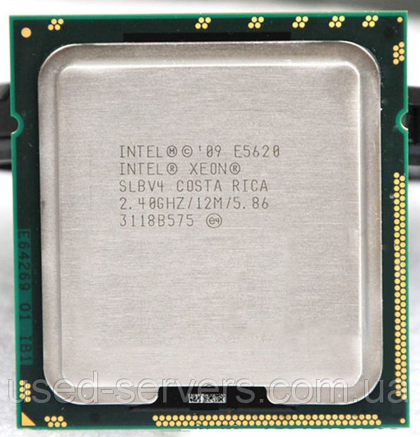 Intel Xeon E5620 (12M Cache, 2.40 GHz, 5.86 GT/s QPI) Socket 1366 - фото фото фото 0