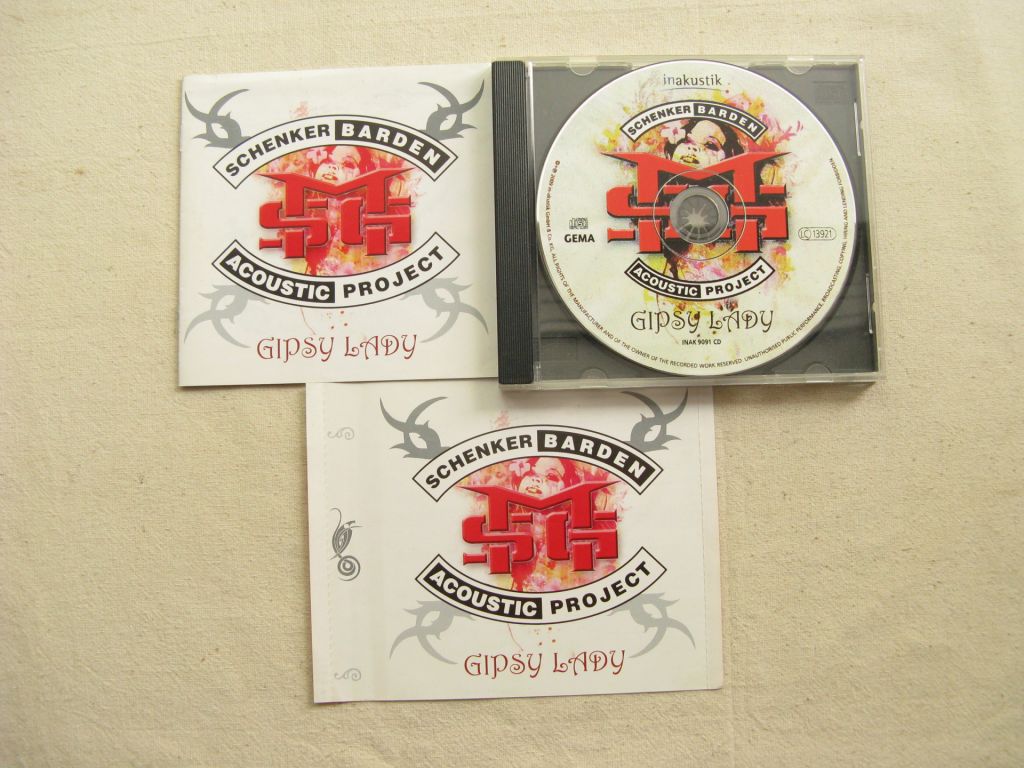 CD Scorpions Family. Schenker-Barden Acoustic Project. Gipsy Lady. 2009. - фото фото фото 1