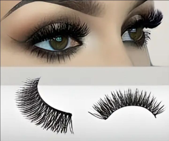 Магнітні вії Magnet Lashes 3 магніти 3D шовк. - фото фото фото 6