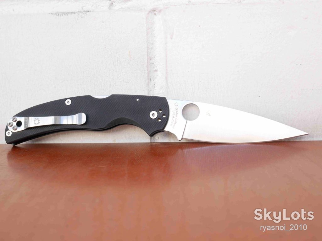 Spyder Native Chief C244, 8Cr14MoV Satin, G10 Black, Replica, Tactical, EDC, Back Lock - фото фото фото 11