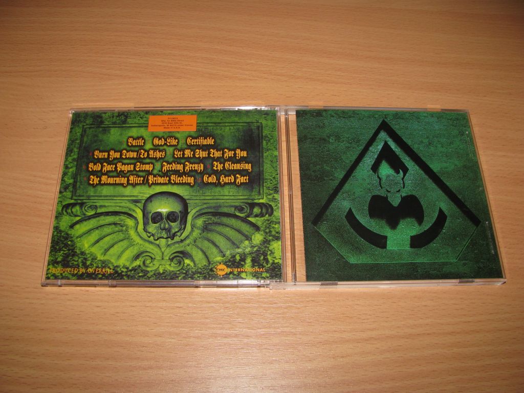 OVERKILL - The Killing Kind    (1996 CMC 1st press, USA) - фото фото фото 0