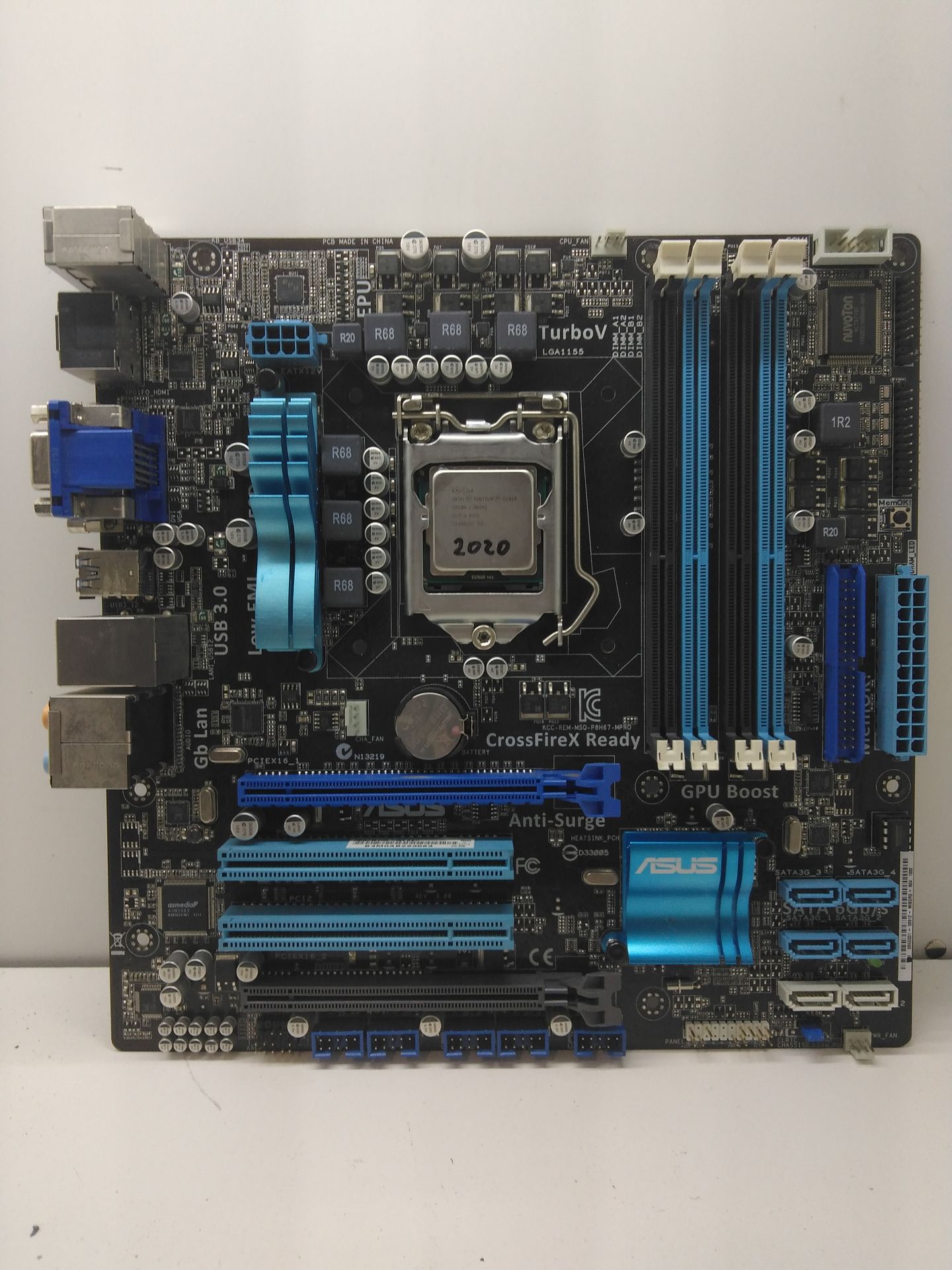 Материнская плата ASUS P8H67-M PRO Socket LGA1155MicroATX 4x DDR3 - фото фото фото 3