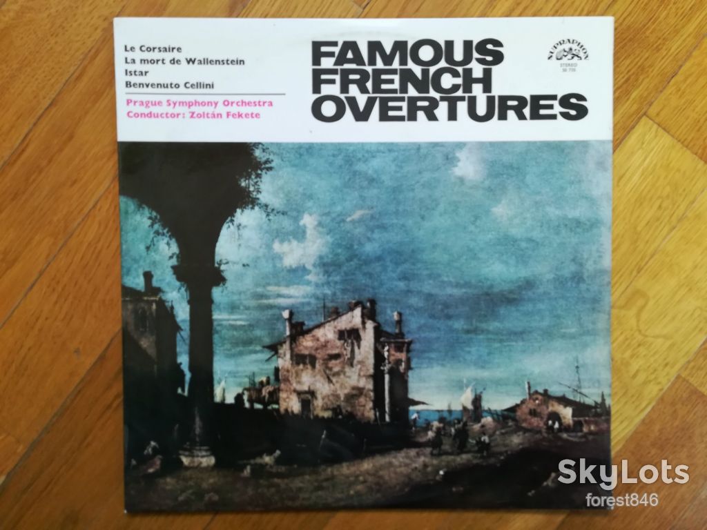 Famous french overtures  (лам. конв.)-NM, Чехословакия - фото фото фото 0