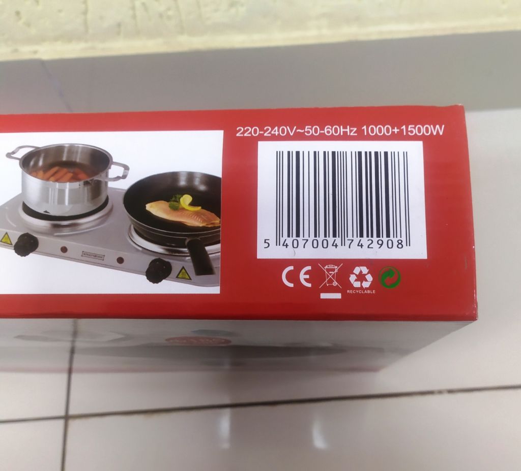Новая настольная 2-дисковая электрическая плита из Германии Royalty Line RL-DKP2500 с гарантией - фото фото фото 5
