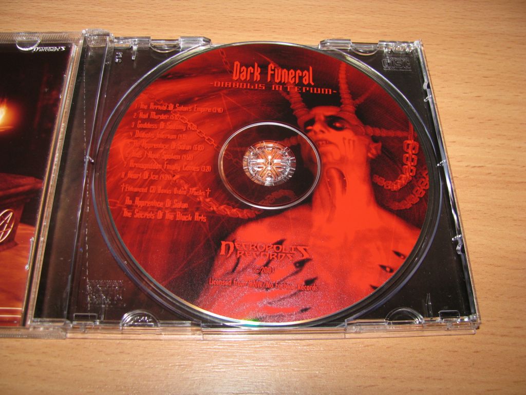 DARK FUNERAL - Diabolis Interium     (2001 Necropolis 1st press,USA) - фото фото фото 2