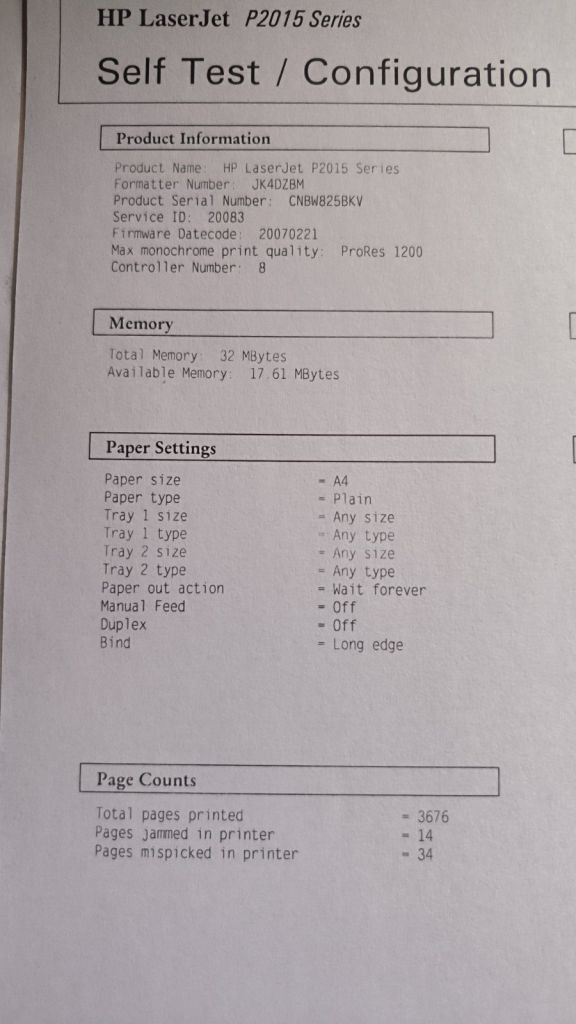 Принтер HP LaserJet P2015dn №3 - фото фото фото 5