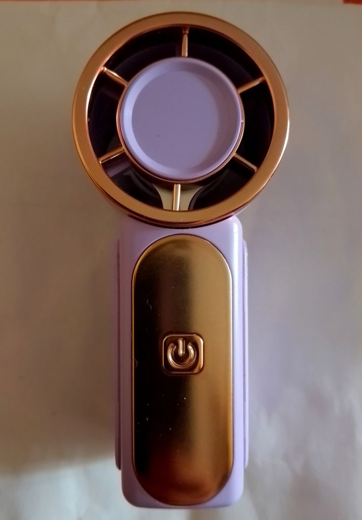 Вентилятор портативний міні,USB зарядка,3 швидкості. - фото фото фото 1