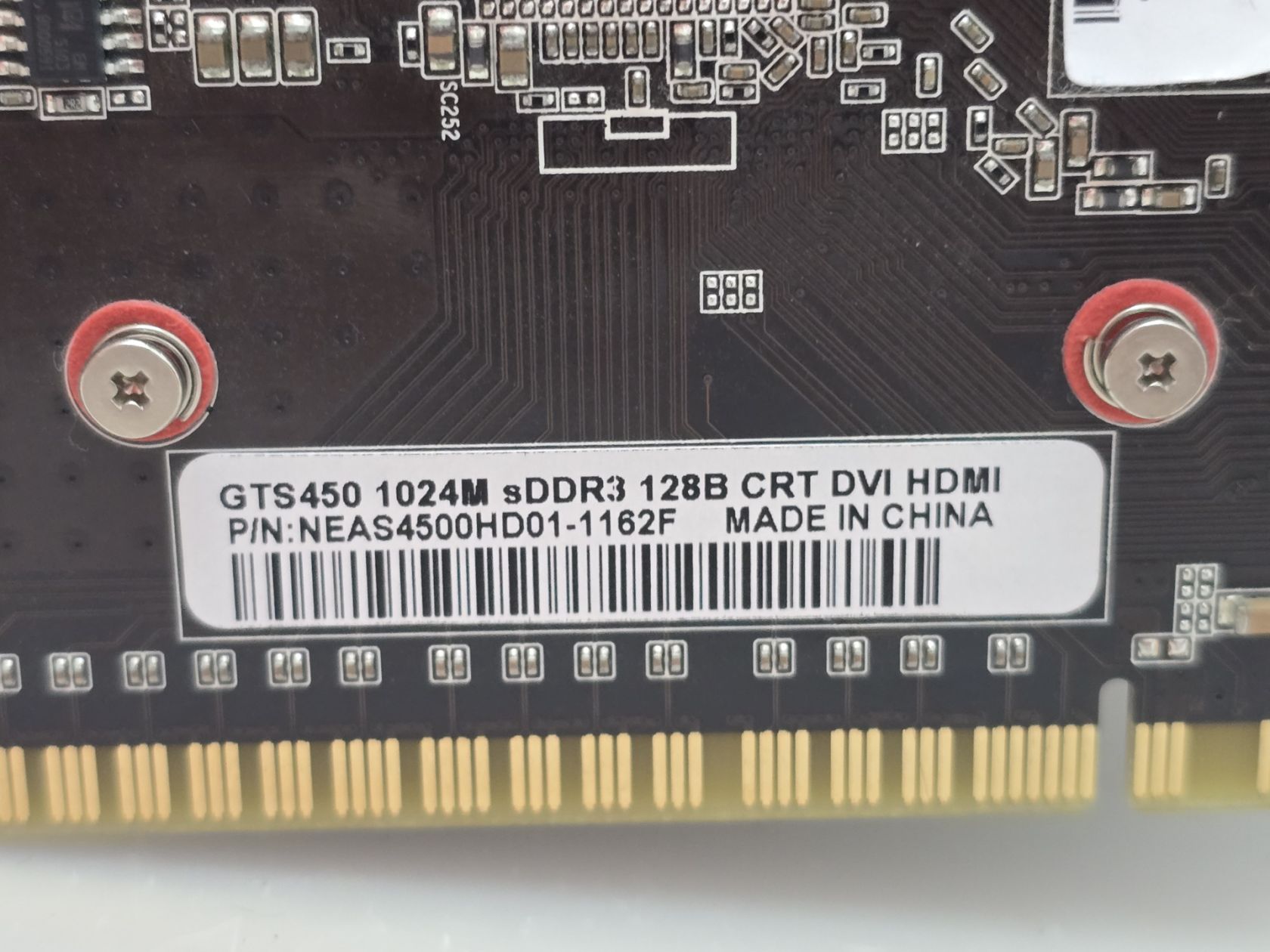 Відеокарта PALIT GeForce GTS 450 1GB  (GDDR3,128 Bit,HDMI,PCI-Ex,Б/у) - фото фото фото 4