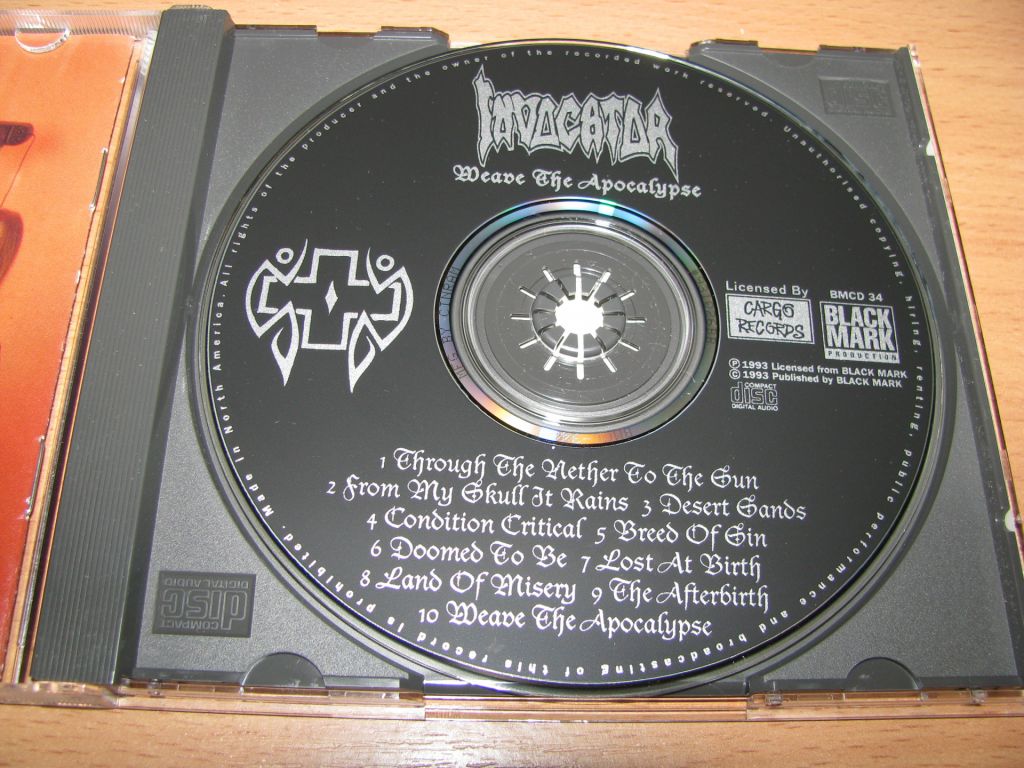 INVOCATOR - Weave The Apocalypse   (1993 Black Mark 1st press,Canada) - фото фото фото 2