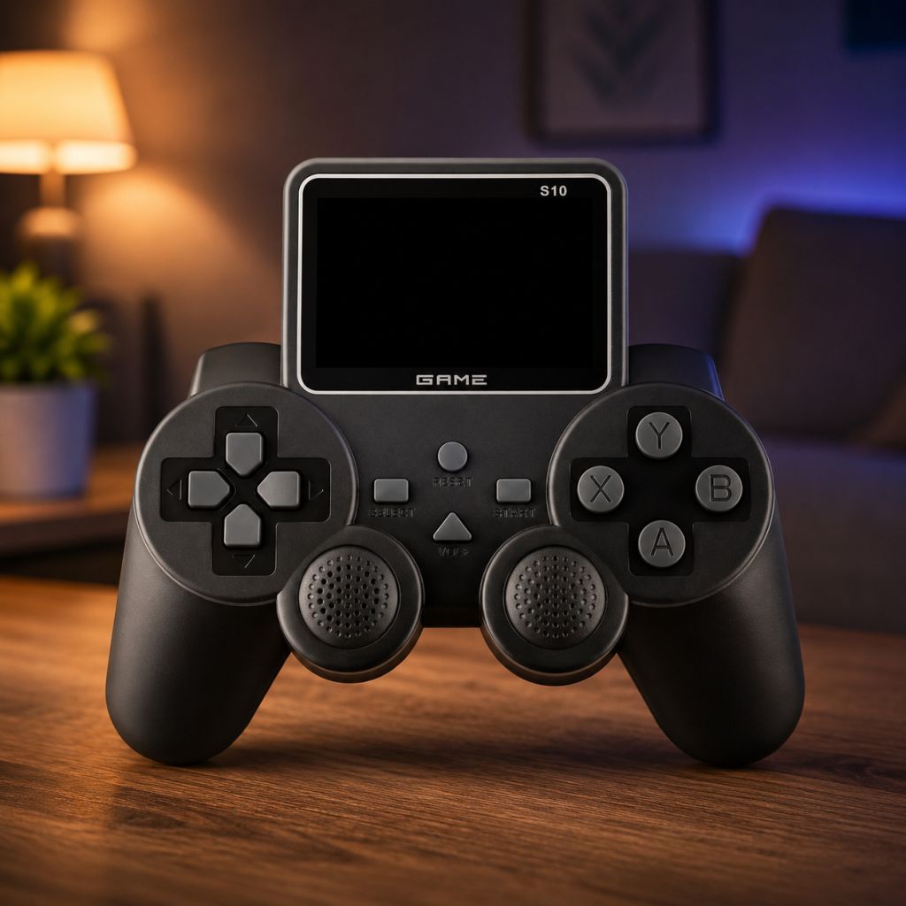 Портативна ігрова приставка S10 GAMEPAD 2.4" 520 вбудованих ретро-ігор AV-вихід - фото фото фото 6