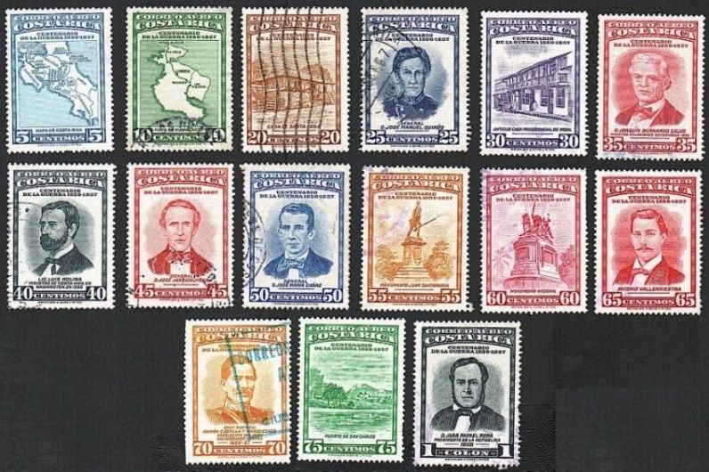 Коста-Рика  (1957) 100-летие войны 1856-67 гг. - фото фото фото 0
