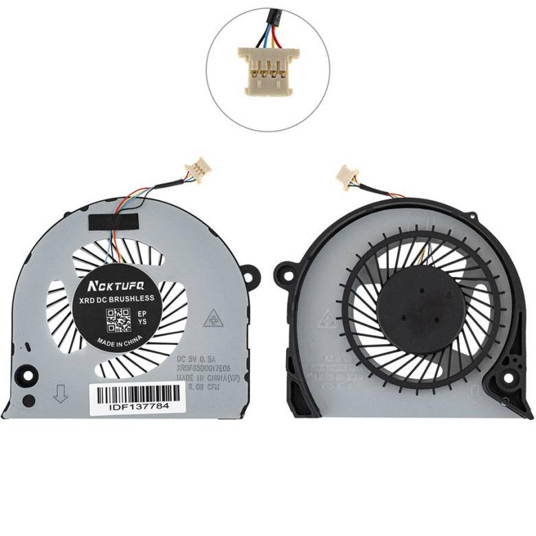 Вентилятор для ноутбука DELL INSPIRON 15 7577, 7588 (GPU FAN) (DFS541105FC0T) (Кулер) - фото фото фото 0
