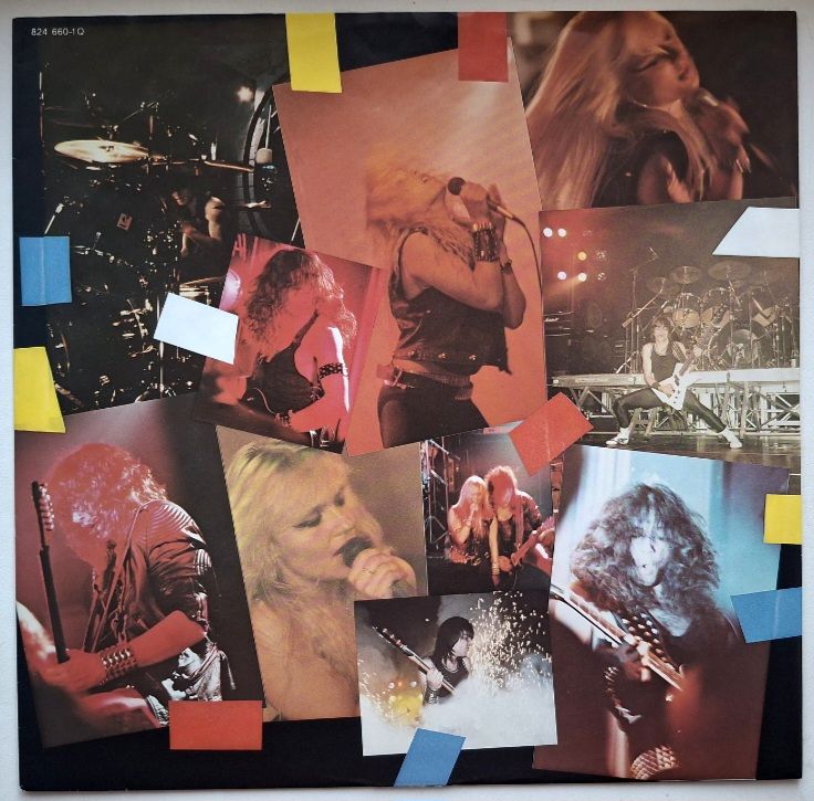 Warlock, Doro Pesch - Hellbound - 1985.  (LP). 12. Vinyl. Пластинка. Germany. - фото фото фото 2