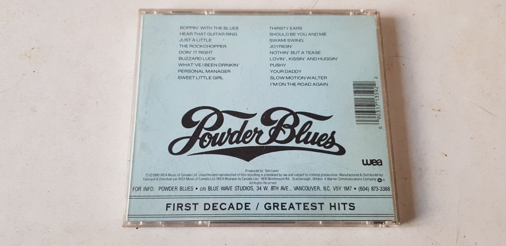 Powder Blues First Decade / Greatest Hits CD фірмовий - фото фото фото 1