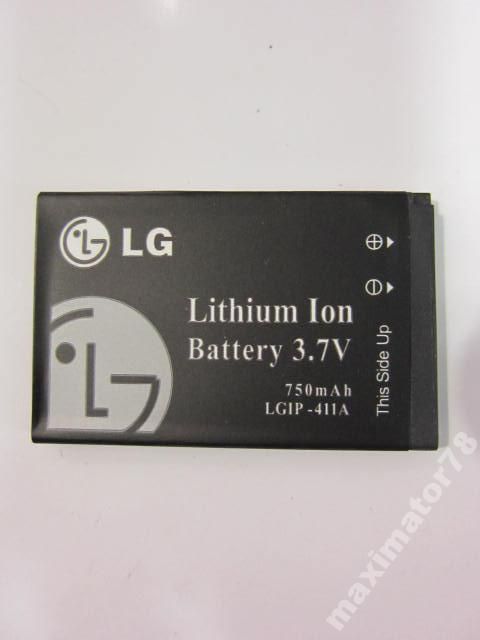 АККУМУЛЯТОР БАТАРЕЯ LG IP-430N GS290 GU200 GS390 - фото фото фото 1
