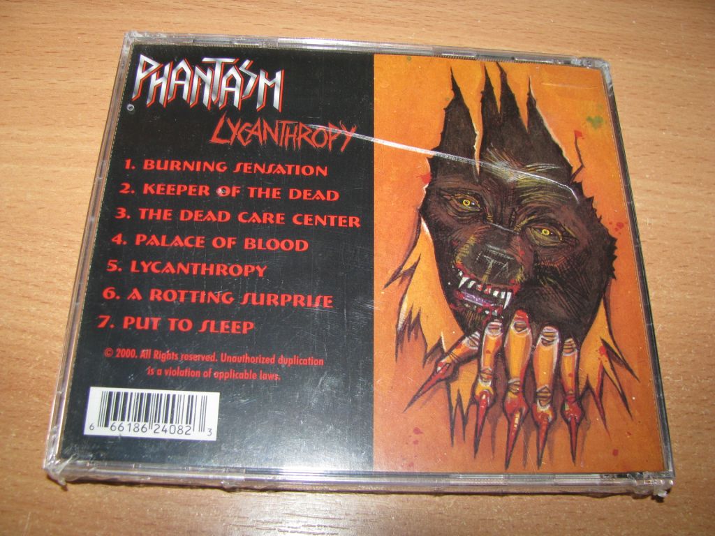 PHANTASM - Lycanthropy  (2000 1st press USA) - фото фото фото 1