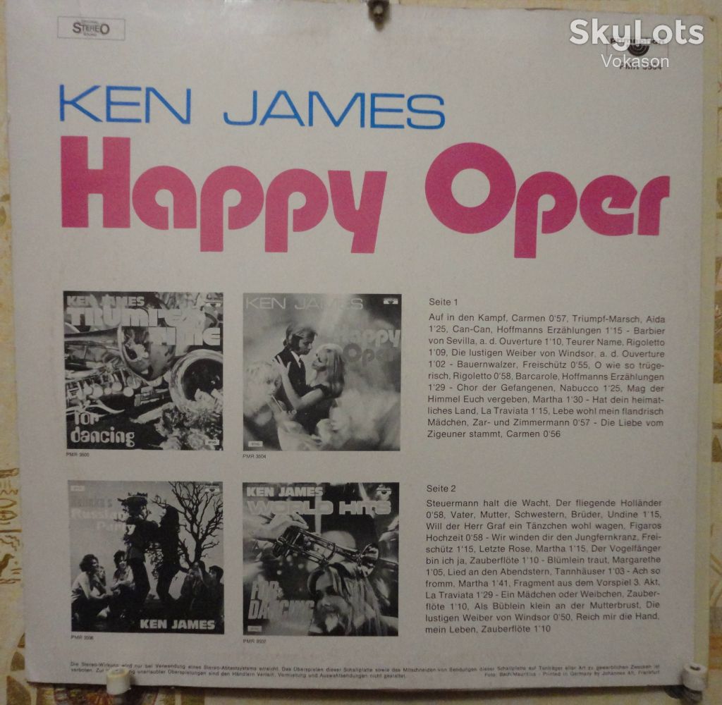 Ken James - Happy Oper   NM/Mint  глянец - фото фото фото 1