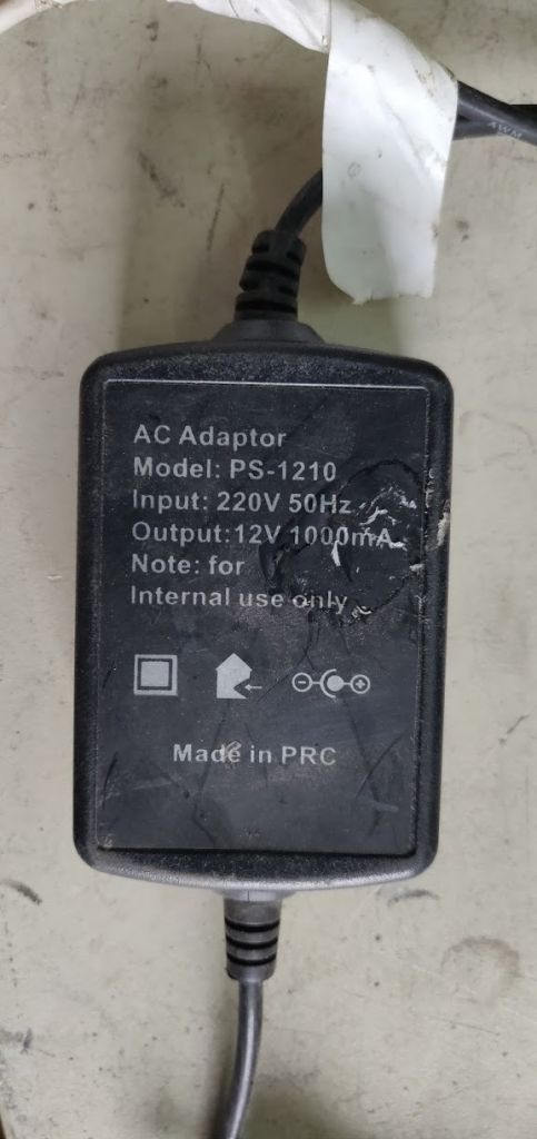 Блок питания БП AC Adaptor PS-1210 12V 1A № 203007 - фото фото фото 1