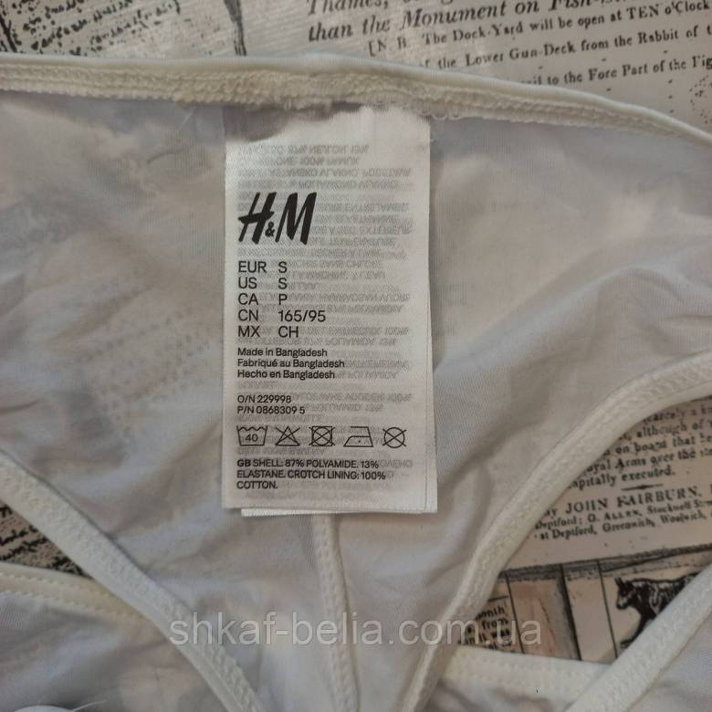 Трусики стринги 44-46 S р H&amp;amp;M микрофибра - фото фото фото 2