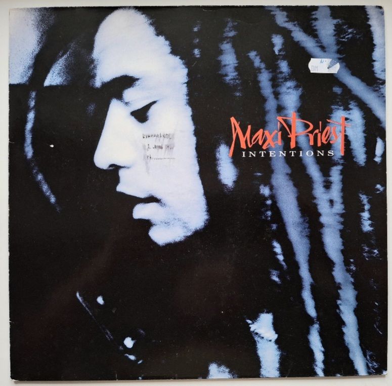 Maxi Priest - Intentions - 1986.  (LP). 12. Vinyl. Пластинка. Europe. - фото фото фото 0