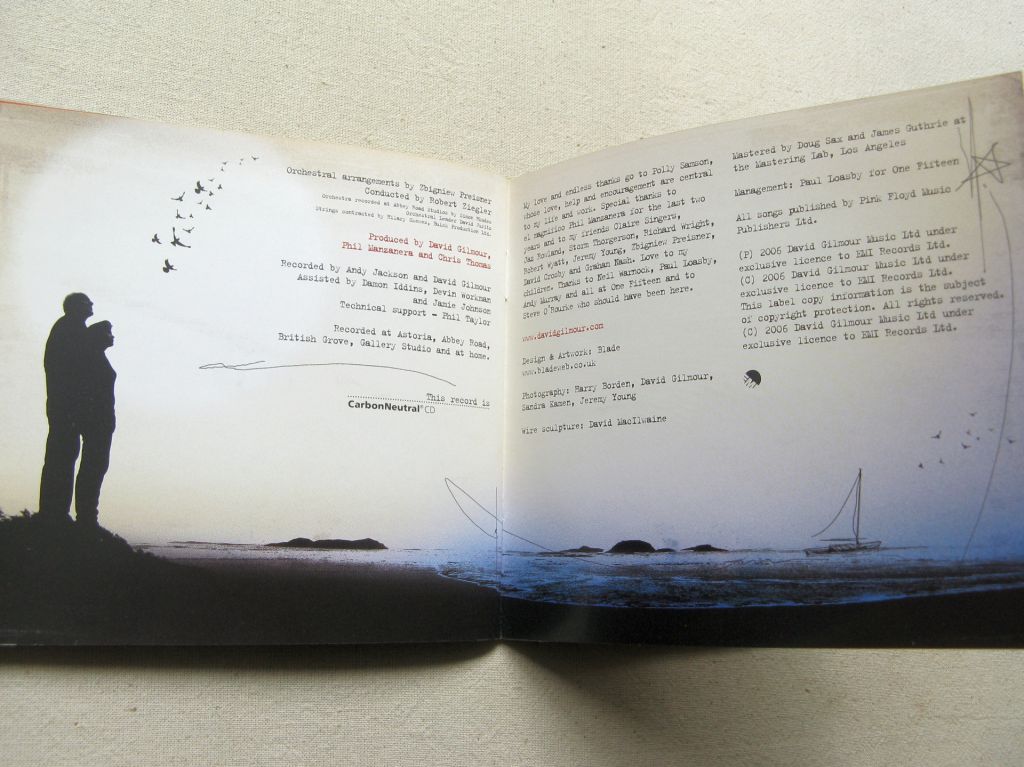 CD David Gilmour. On the Island. 2006. Jewel Case. - фото фото фото 6