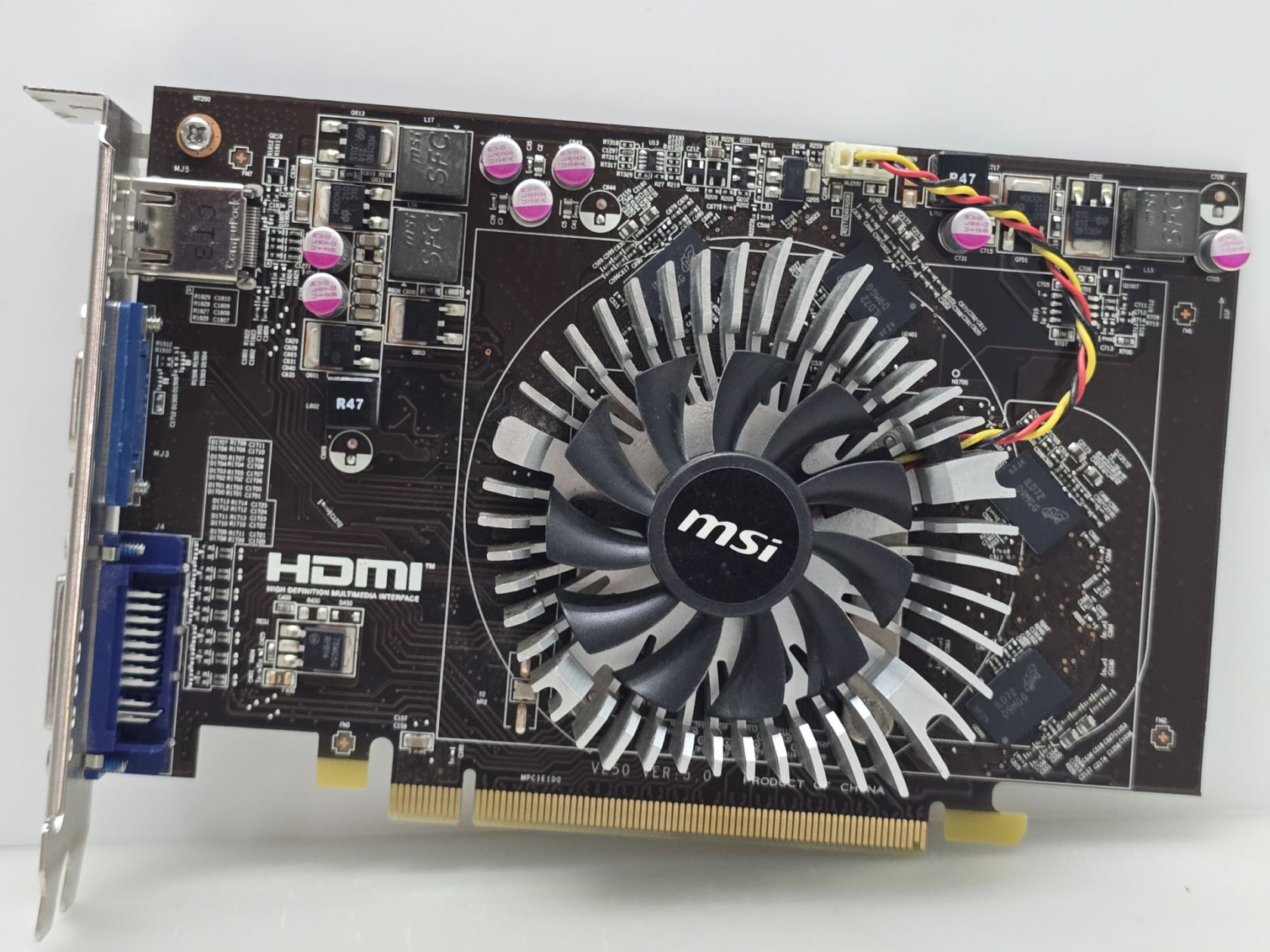 Відеокарта MSI Radeon HD 6670 2GB  (GDDR3,128 Bit,HDMI,PCI-Ex,Б/у) - фото фото фото 0