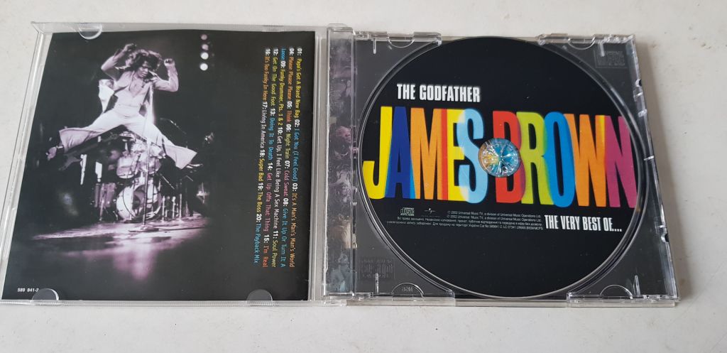 James Brown The Godfather CD ліцензія - фото фото фото 2