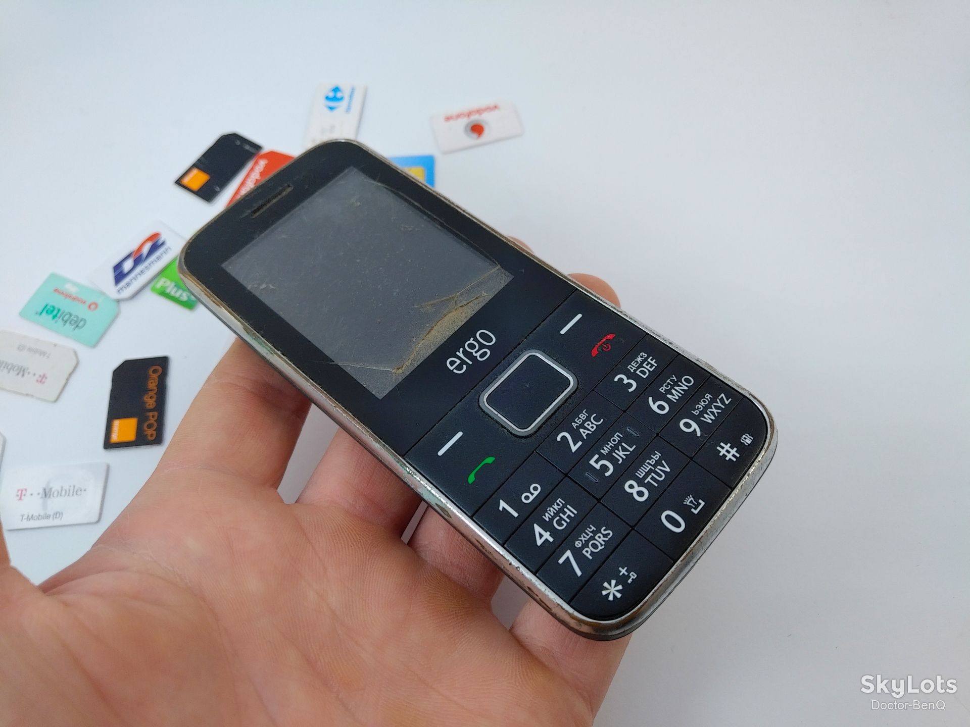 ERGO F240 PULSE DUAL SIM BLACK - фото фото фото 4