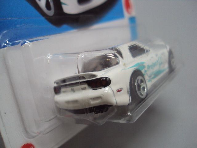 Машинка модель автомобіль Hot Wheels white 95 Mazda RX-7 project біла мазда №19047с - фото фото фото 4