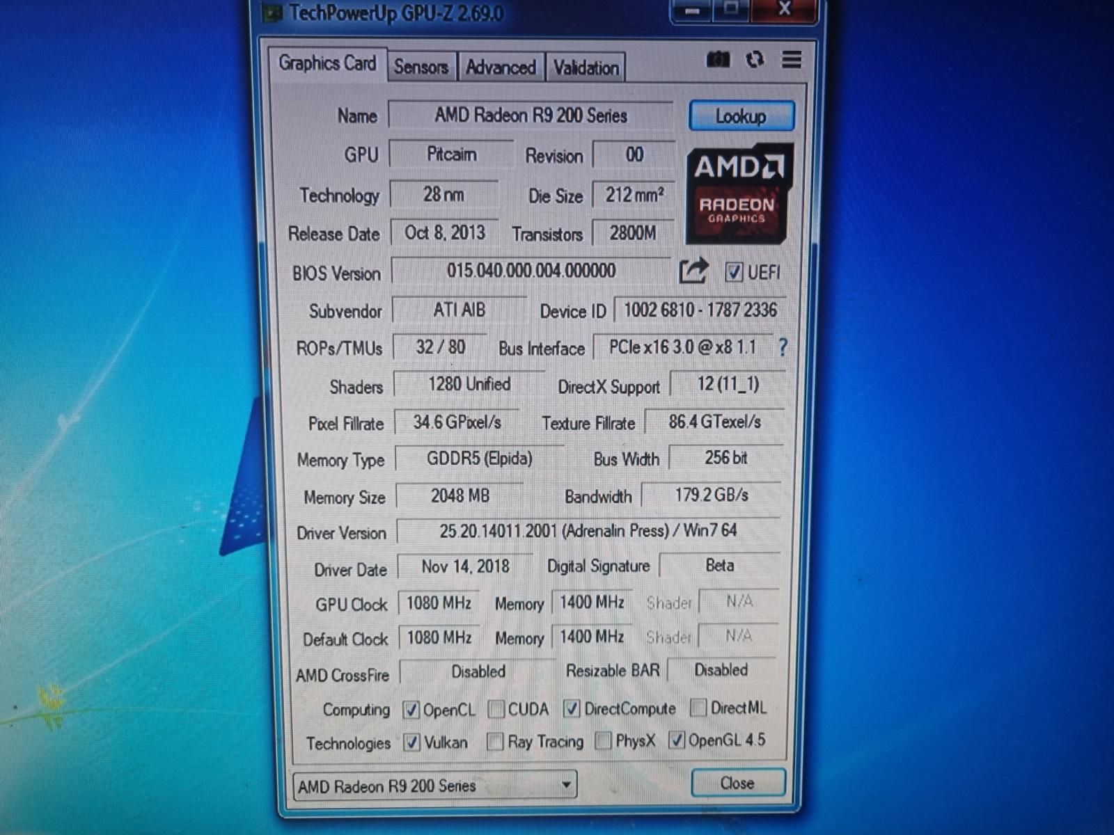Відеокарта AMD ATI Radeon R9 270X - 2048 Mb 256 Bit - фото фото фото 2