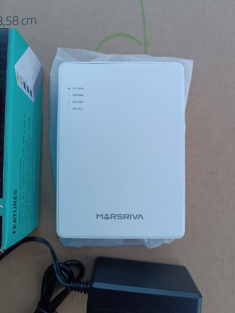 Новый ДБЖ для роутера ONU MARSRIVA 14000mAh Smart Mini DC UPS KP3 - фото фото фото 4